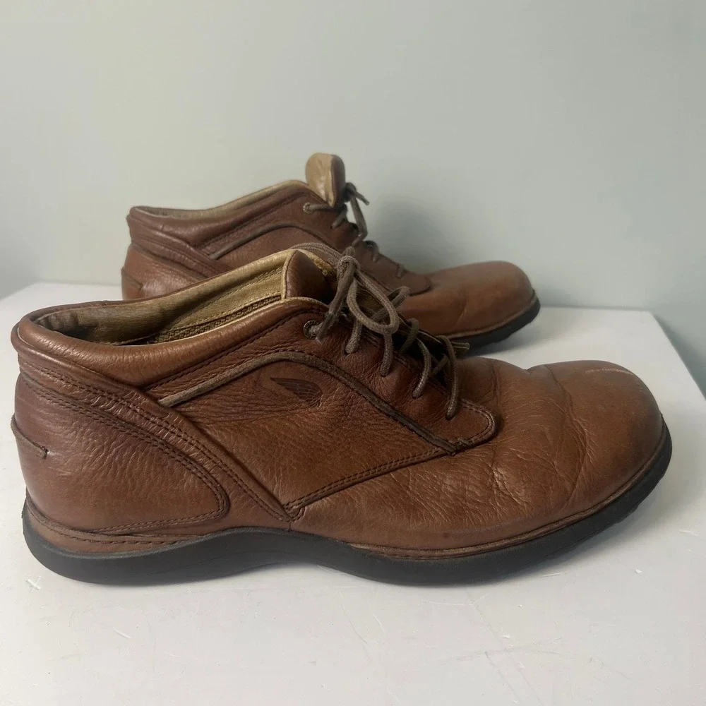 Red Wing 4969 Chukka Boots Mens 12EE Brown Leather Slip Oil Resistant Work